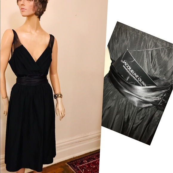 Jackqueline Quinn Dresses & Skirts - LBD taffeta dress by Jacqueline Quinn